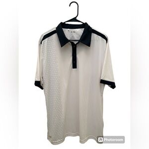 Adidas ClimaCool White Polo, size L